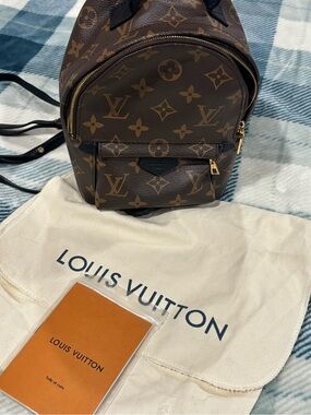 Louis Vuitton | Bags | Louis Vuitton Authentic Brown Monogram Backpack |  Poshmark